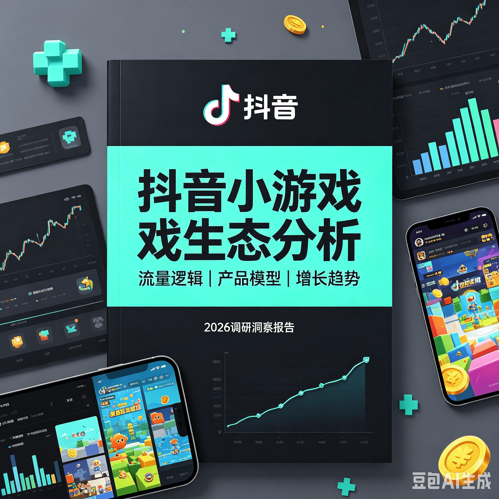 抖音小游戏受欢迎特征与经济周期研究报告 封面